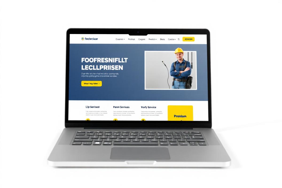 Licensed Electrician website design