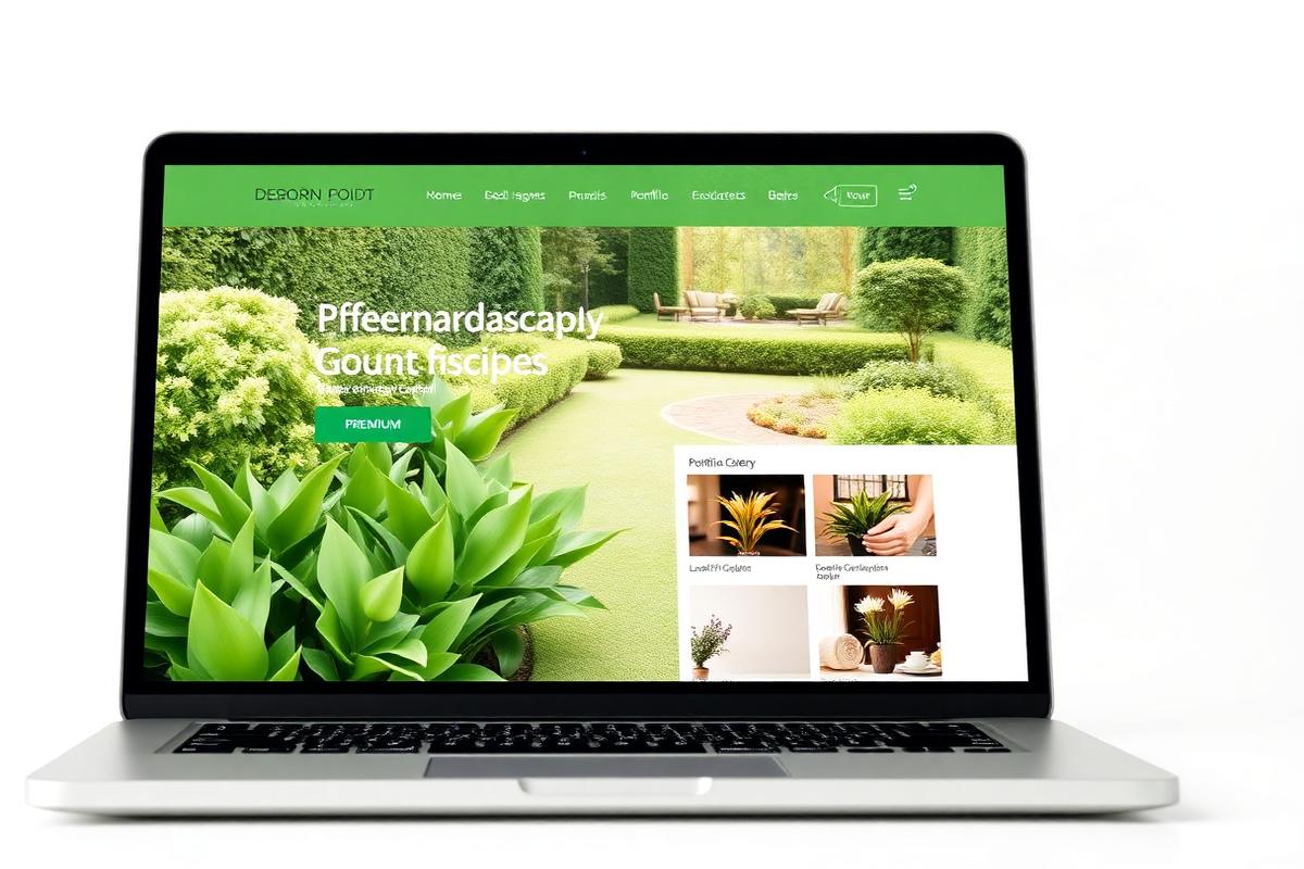 Landscaping Co. website design